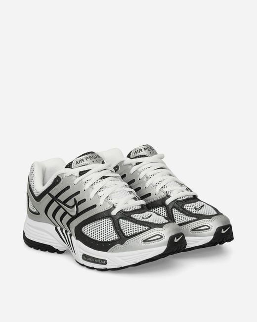 Nike White Air Pegasus 2005 Sneakers Metallic Silver for men