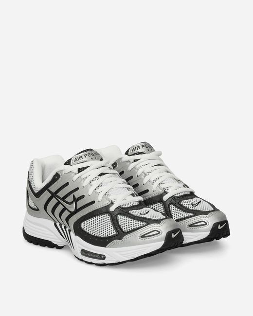 Nike White Air Pegasus 2005 Sneakers Metallic Silver for men
