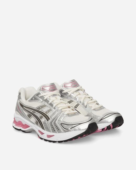 Asics White Gel-Kayano 14 Sneakers Cream Sweet for men