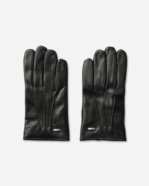 Our Legacy Black His Gloves for men