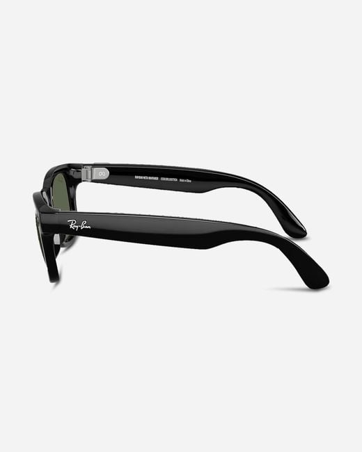 Ray-ban Meta Wayfarer Gen 2 Sunglasses Shiny / G-15 Green for men