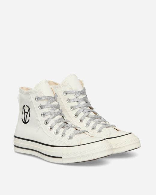 Converse White Slam Jam Chuck 70 High Sneakers Vintage for men