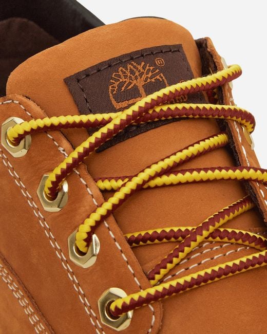 Timberland Brown Heritage Lace Up Shoes Wheat for men