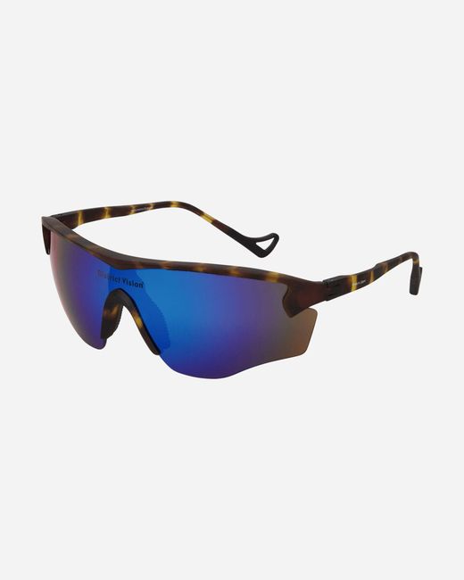 District Vision Blue Junya Racer Sunglasses Tortoise for men
