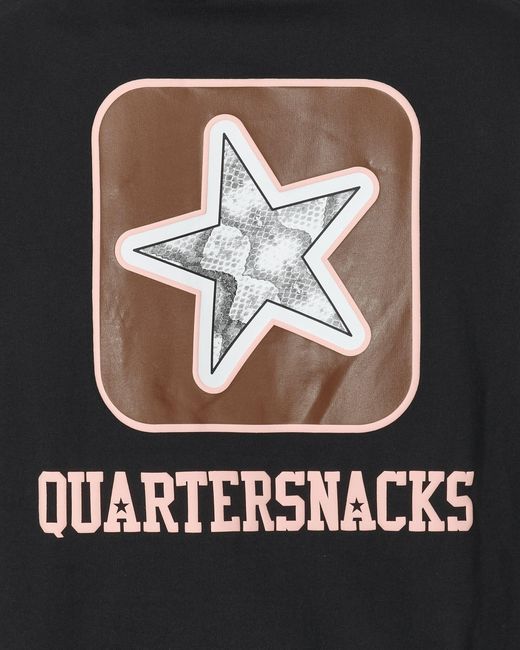 Converse Black Quartersnacks T-Shirt for men