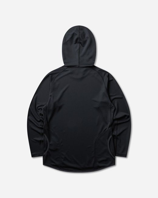 And Wander Blue Dry Jersey Hoodie for men