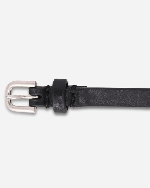 Dries Van Noten White Calf Leather Belt for men