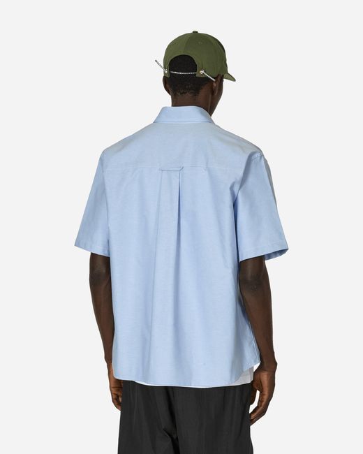 Fuct Blue Western Yoke Pocket Oxford Shirt for men