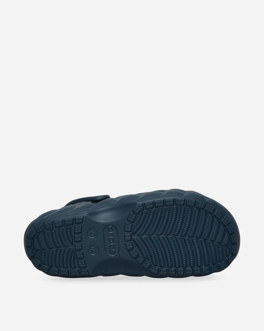 CROCSTM Blue Classic Lined Overpuff Clogs Nightfall for men