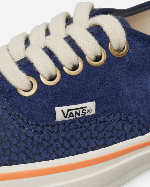 Vans Blue Authentic 44 Siped Vibram Amphibian Sneakers Deep for men