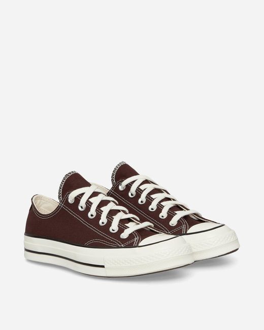 Converse White Chuck 70 Low Vintage Canvas Sneakers Dark Root for men