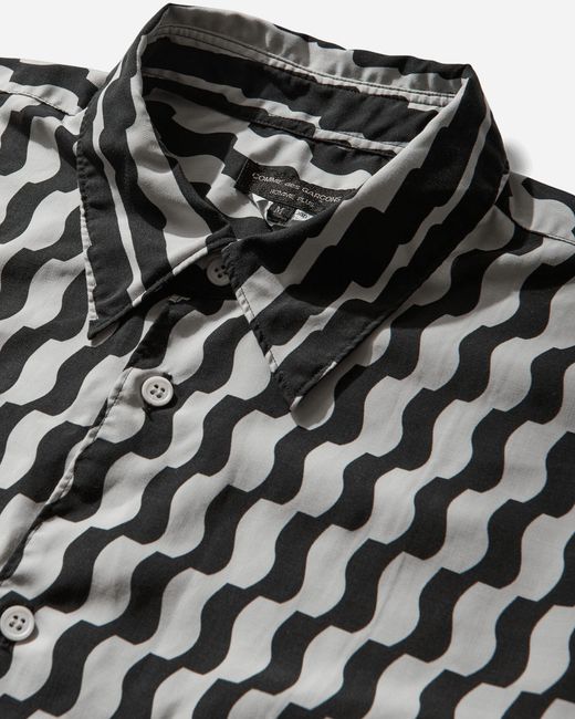 Comme des Garçons Black S Mixed Pattern Longsleeve Shirt for men