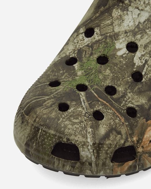CROCSTM Green Realtree Apx Classic Clogs for men