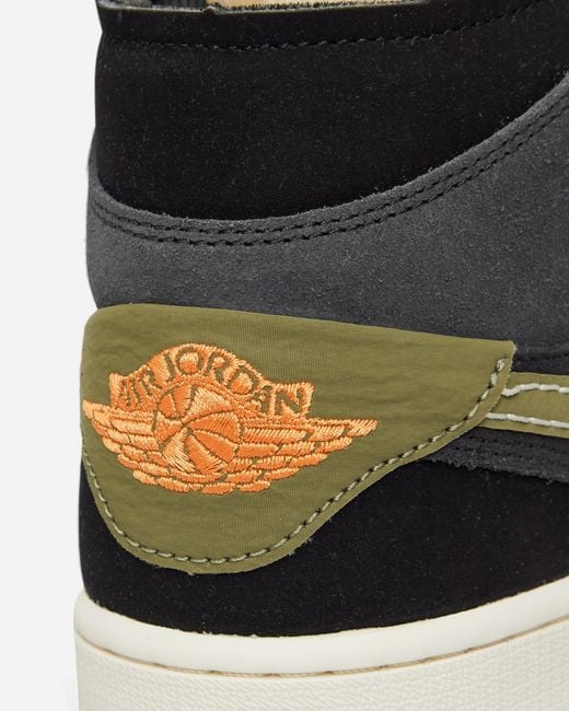 Olive green and sales black jordan 1