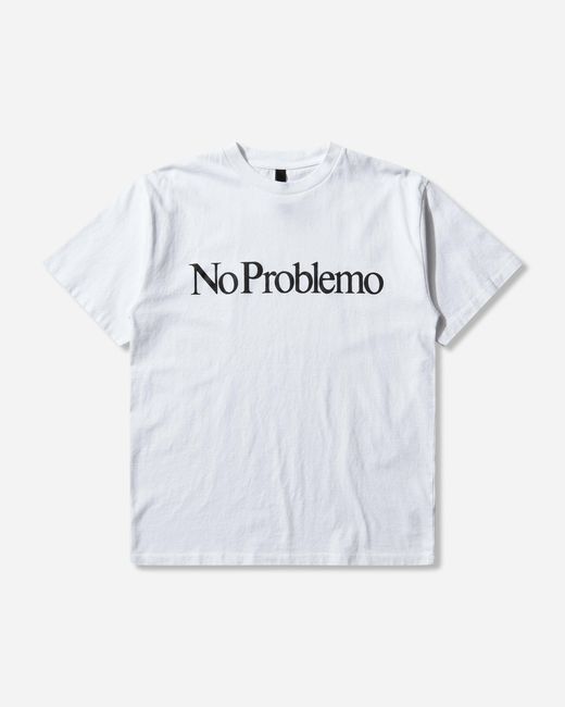 No Problemo Gray Logo T-Shirt for men
