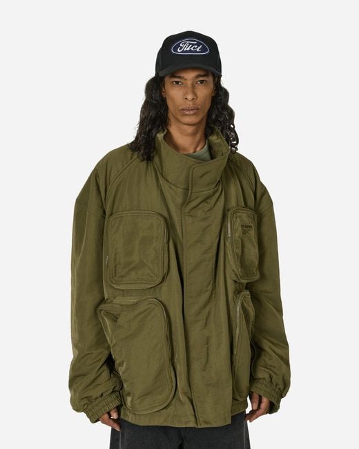 Reebok Hed Mayner Parka Jacket Army in Green for Men | Lyst Reebok Hed Mayner Parka Jacket Army in Green for Men | Lyst