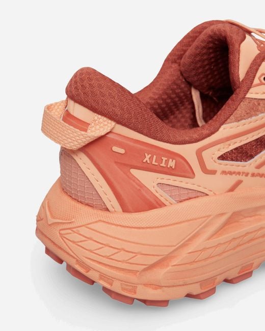 Hoka One One Pink Xlim Mafate Speed 2 Sneakers Peach Dust for men