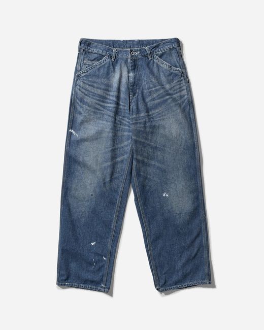 Neighborhood Blue S Washed Utility Pants for men