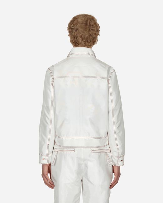 KANGHYUK White Readymade Airbag 2 Pocket Jacket for men