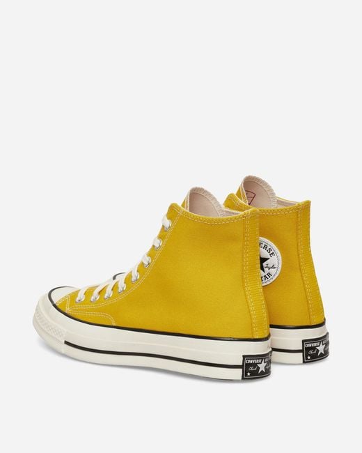 Converse Yellow Chuck 70 Vintage Canvas Sneakers Bright Outlook for men