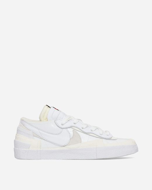 Nike Sacai Blazer Low Sneakers White for Men | Lyst