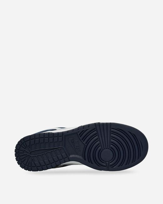 Nike Blue Dunk Low Sneakers Obsidian / Light Smoke Grey for men
