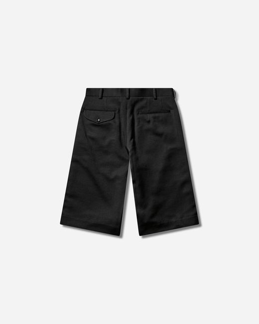 Comme des Garçons White S Zipped Wool Shorts for men