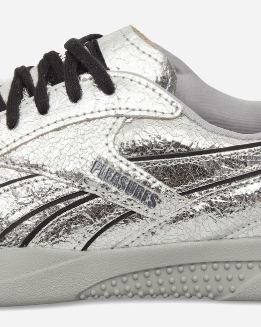Reebok White Pleasures Hammer Street Sneakers Silver / for men