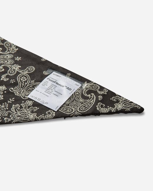 Satisfy Black Fuzzfleece Ad Bandana for men