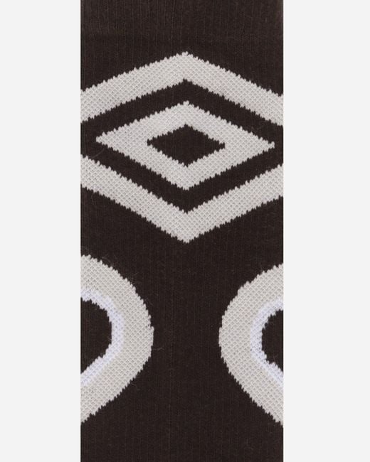 Umbro White Knee High Socks for men