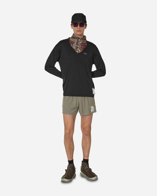 Satisfy Green Space-o 5 Shorts Dry Sage for men