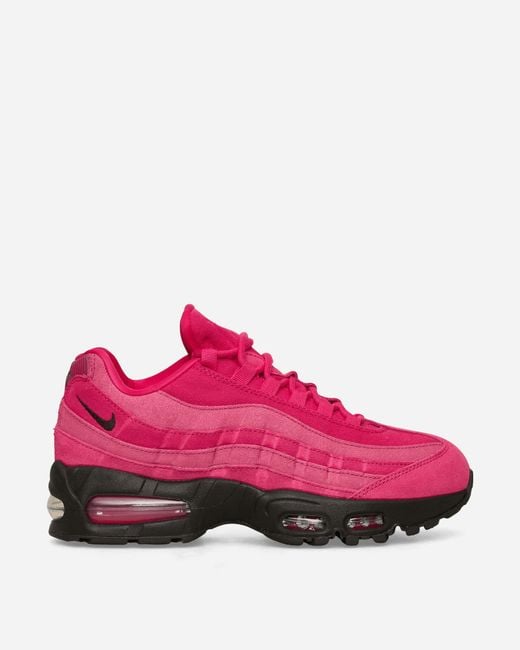 Nike Pink Air Max 95 Sneakers Fireberry for men