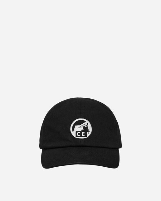 Cav Empt Black Flat Pre Cog Cap for men