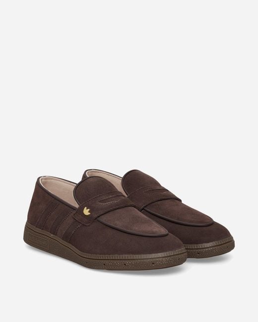 Adidas Brown Handball Spezial Loafers Aurora Coffee