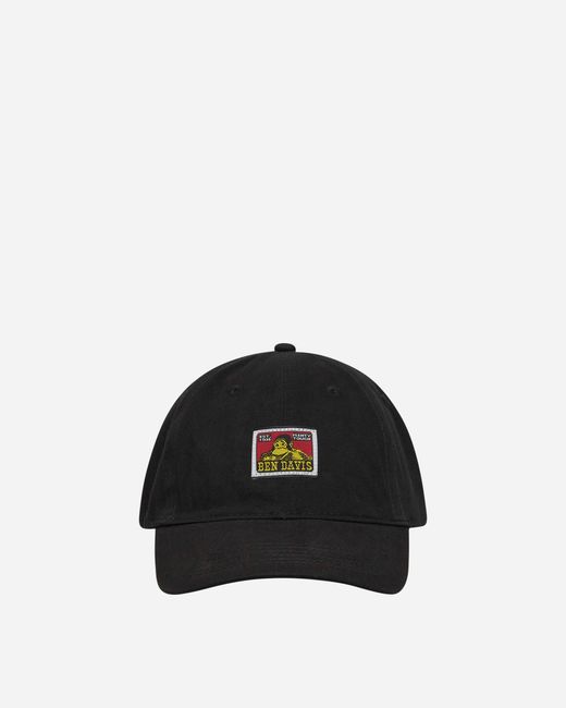 Ben Davis Work Clothes Black Cotton Twill Baseball Cap for men