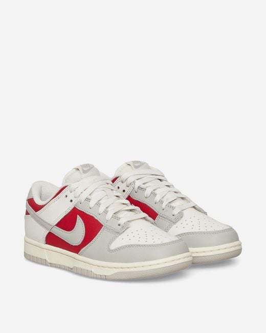 Nike White Dunk Low Retro Sneakers Phantom Gym for men
