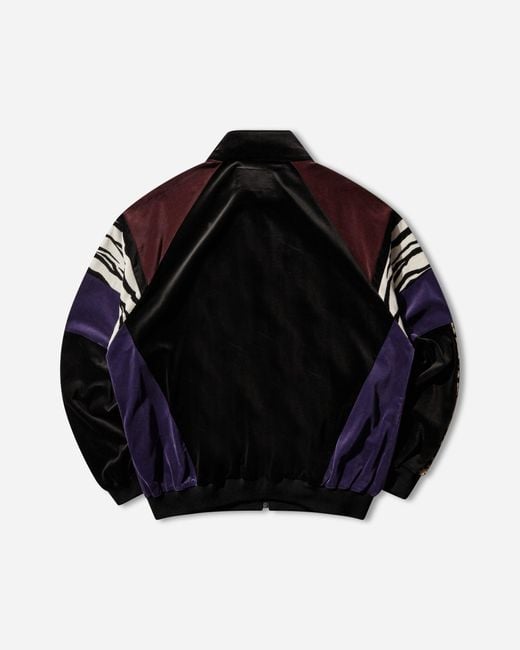 Wacko Maria Black S Velveteen Track Jacket (Type-1) for men