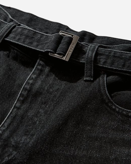 Sacai Black Men S Denim Pants for men