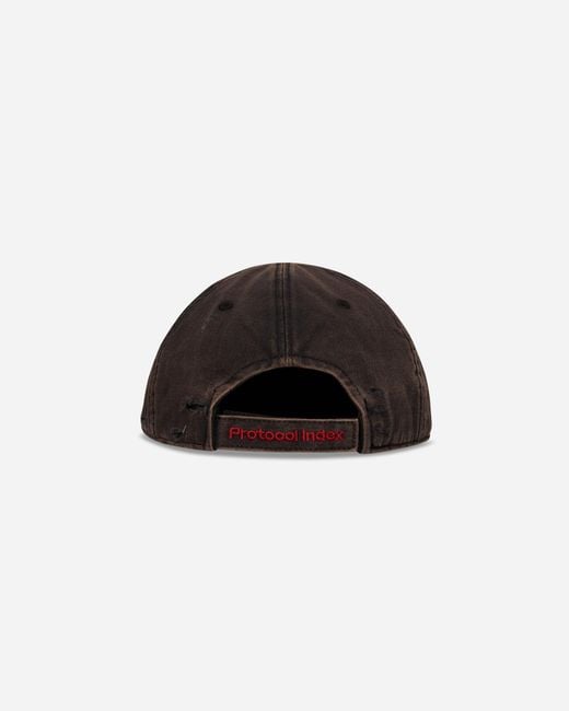 Protocol Index Brown Rizz Hotel Cap for men