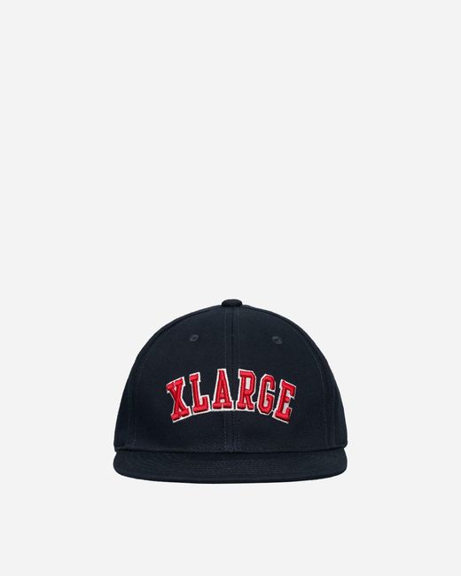 Xlarge Blue Round Logo Snapback Cap Navy for men