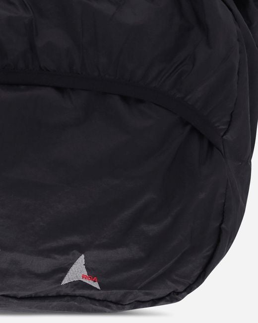 Roa Black Laki Packable Knot Bag for men