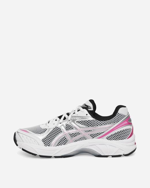 Asics White Gt-2160 Sneakers Raspberry for men
