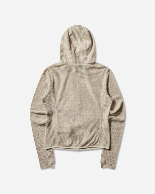 Roa Natural S Awi Thermal Zip-Up Baby Hoodie Dirty