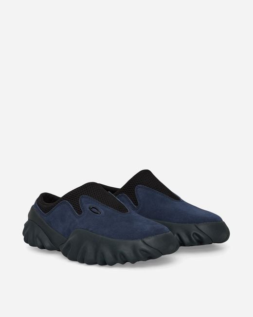 Oakley Blue Suede Chop Saw Mules for men