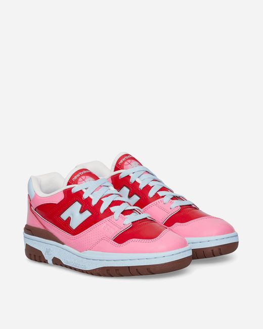 New Balance 550 Sneakers Team Red / Pink for men