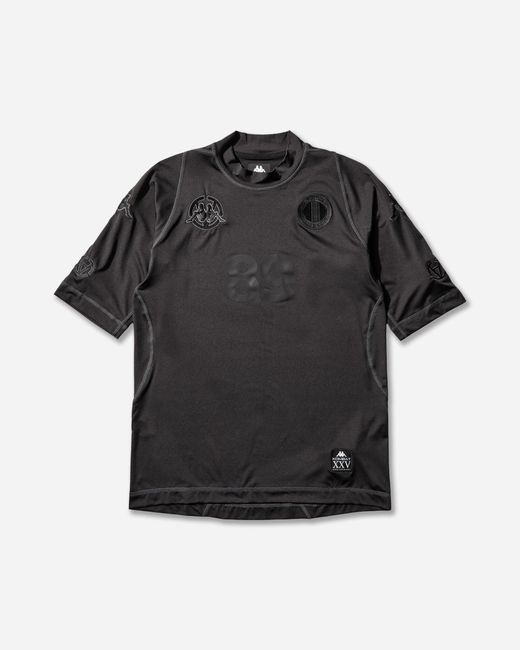 Kappa Black Kombat Xxv Slam Jam Active Jersey Smoke Charcoal for men
