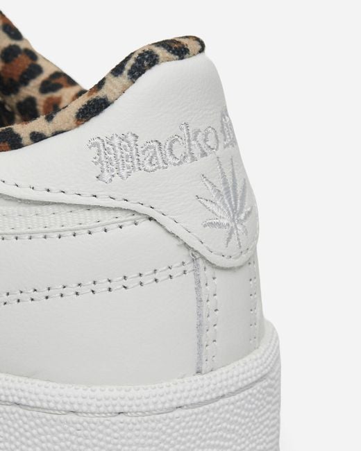 Reebok White Wacko Maria Club C 85 Vintage Sneakers / Leopard for men