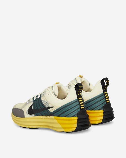 Nike Yellow Lunar Roam Sneakers Alabaster / Abyss for men