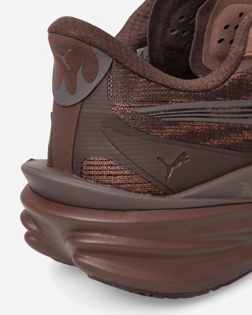 PUMA Brown Deviate Nitro 4 Sneakers Espresso / Russet for men