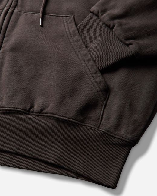 Carhartt Black Vista Hooded Sweatshirt Tobacco (Garment Dyed) for men